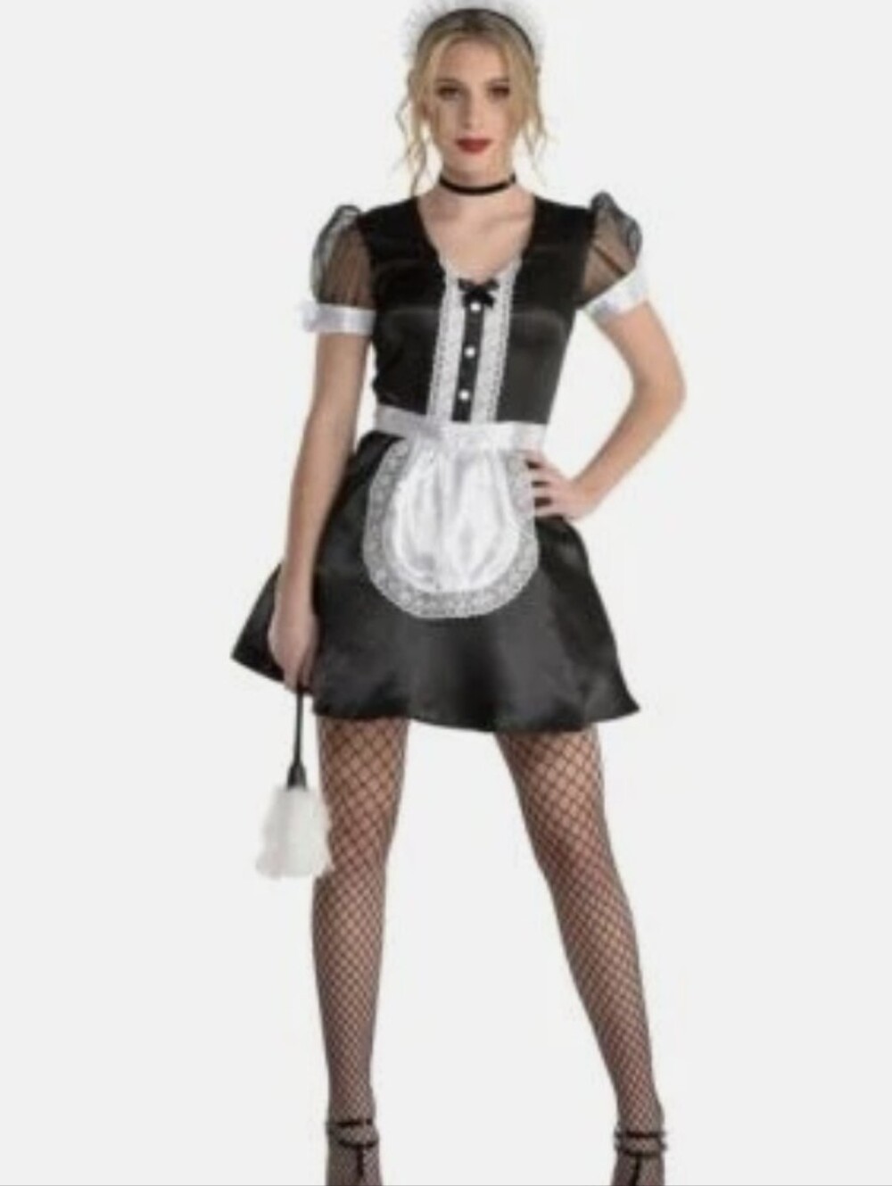 Sexy Maid Costume Adult Womens Size Small 2/4